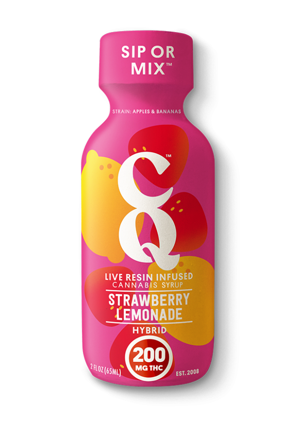 CQ - Strawberry Lemonade - 200mg Live Resin Syrup