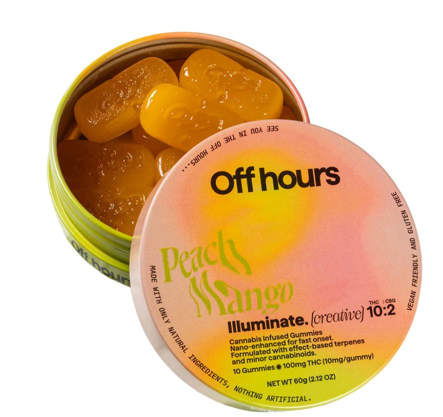 Off Hours - Peach Mango (Illuminate) - Gummies - 100 mg