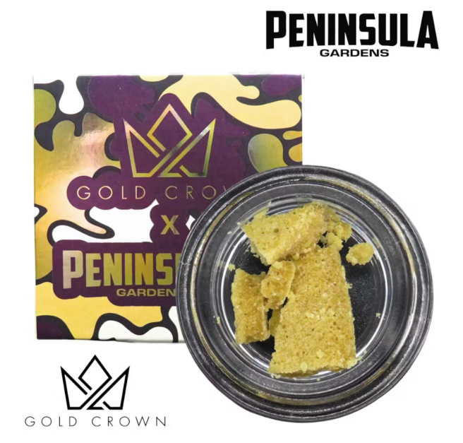 Gold Crown x Peninsula Gardens - Crumble - Electric Peanut Butter Cookie