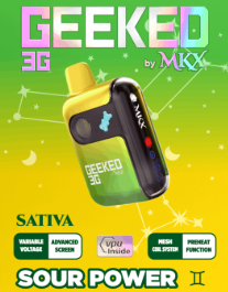 MKX Geeked - Sour Power - 3g Disposable