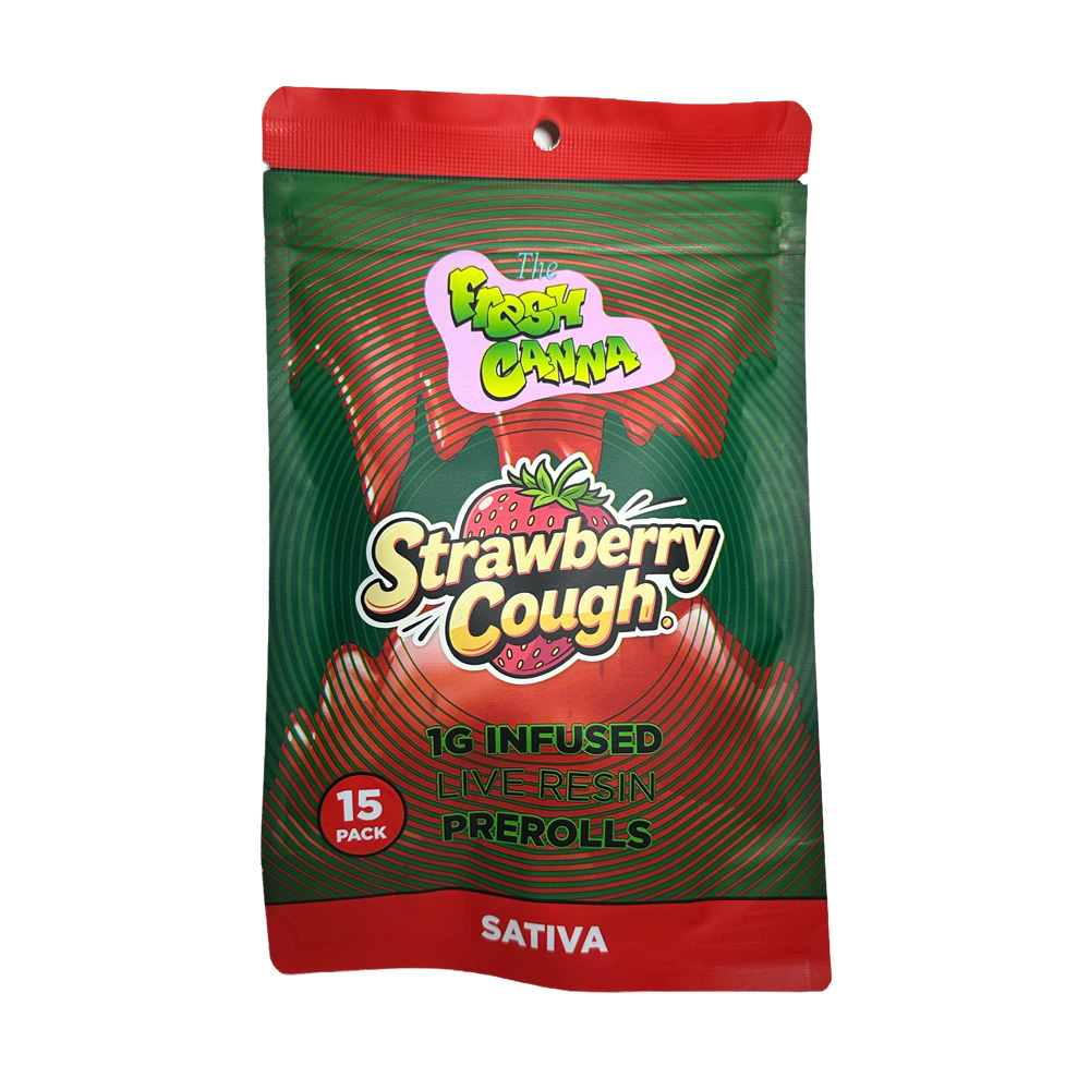 Fresh Canna | 15-Pack Infused Pre-Rolls | Strawberry Cough