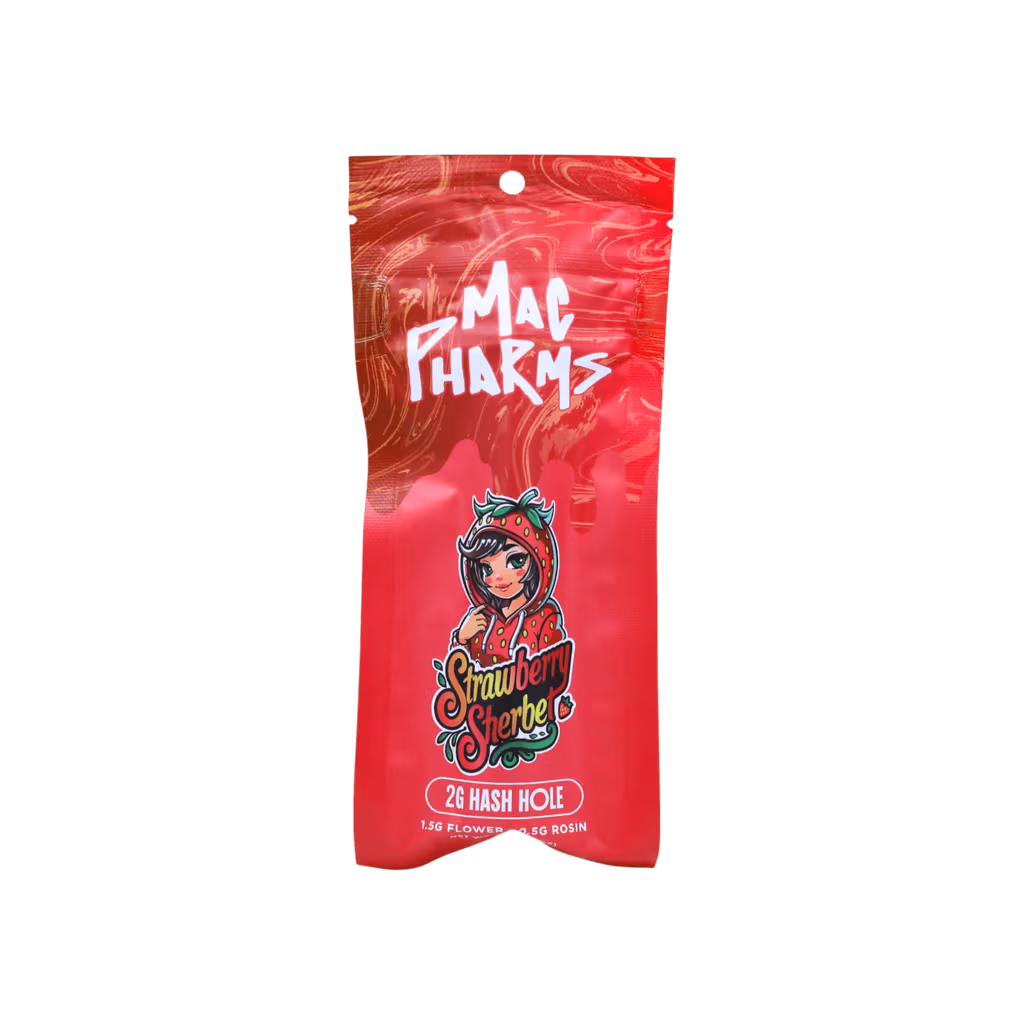 Mac Pharms Strawberry Sherbert Hash Hole