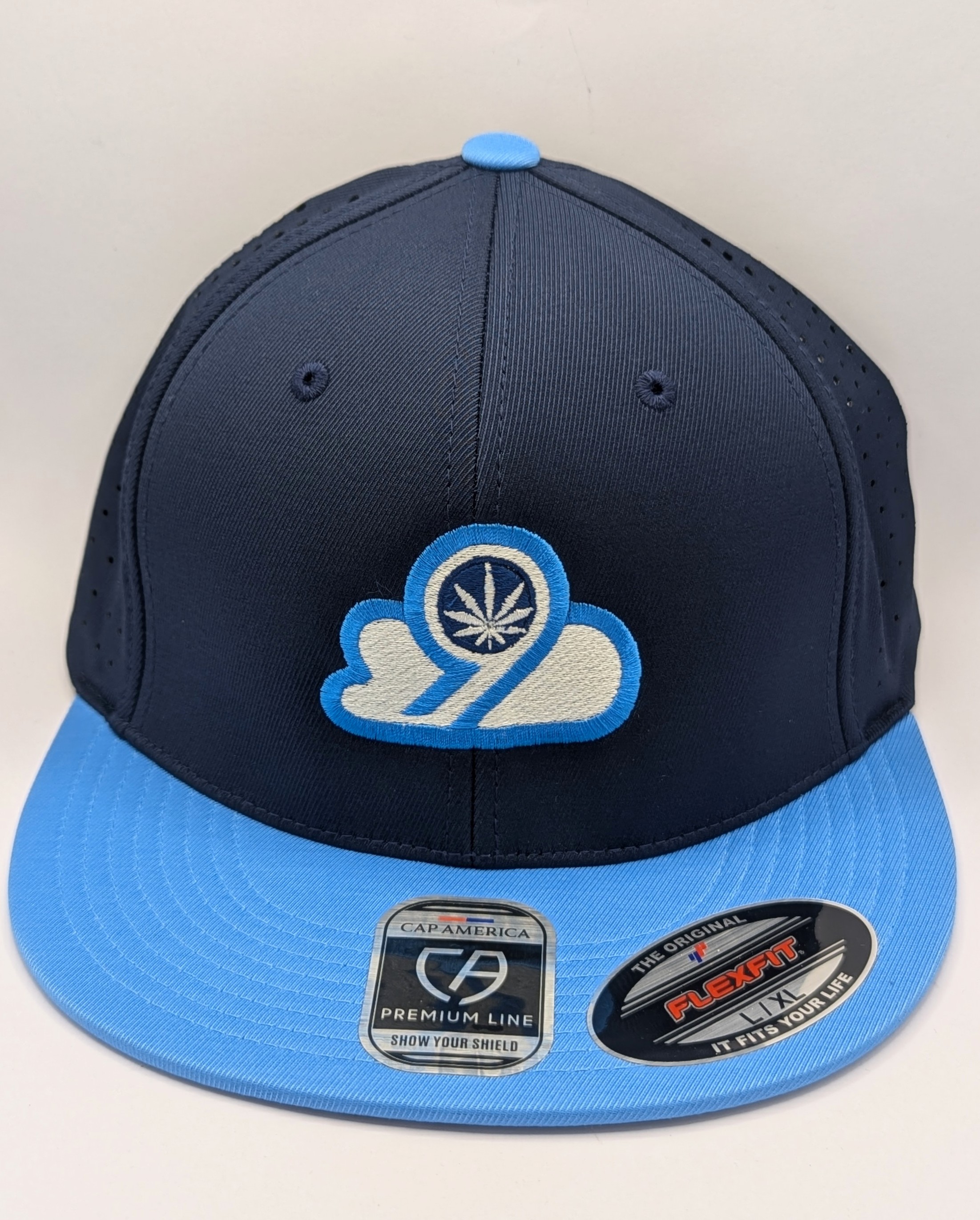 Cloud9 Navy/colombia Blue Flat Hat