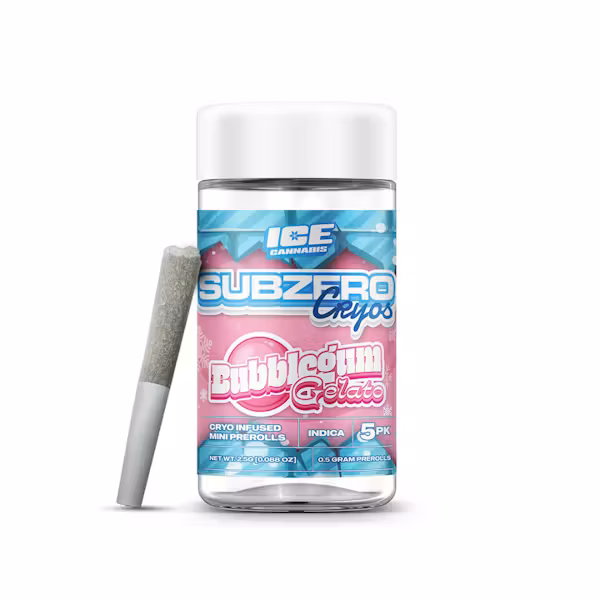 SUB ZERO | BUBBLEGUM GELATO | CRYO INFUSED | PREROLL