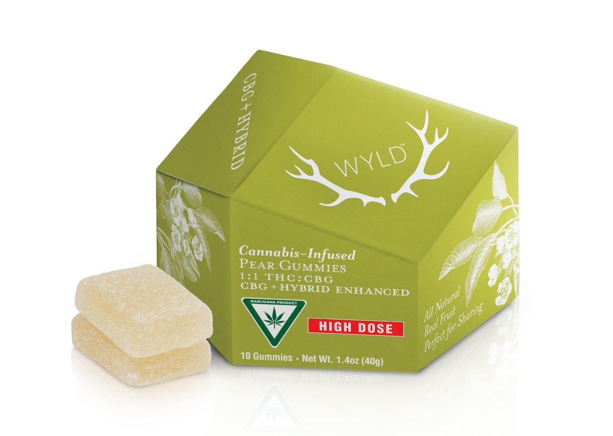 200mg | Pear 1:1 CBG + Hybrid Enhanced Gummies
