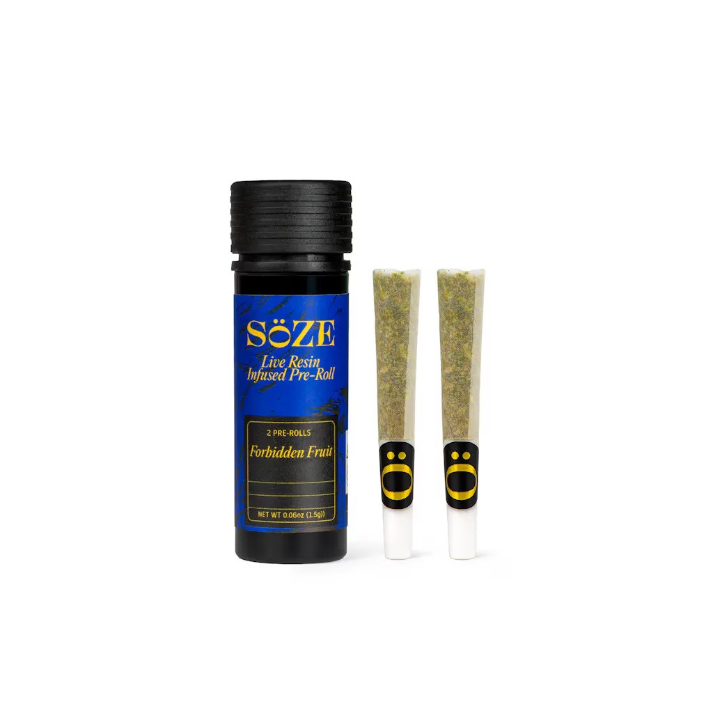Soze | Forbidden Fruit | Infused Pre-Roll 2pk | 1.5g