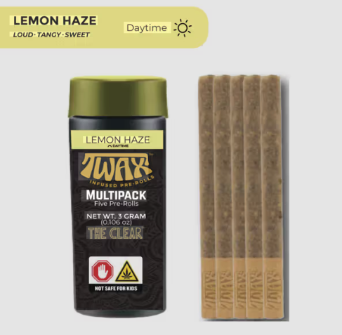 Lemon Haze Infused Pre-Rolls (5 x 0.6g) 3g