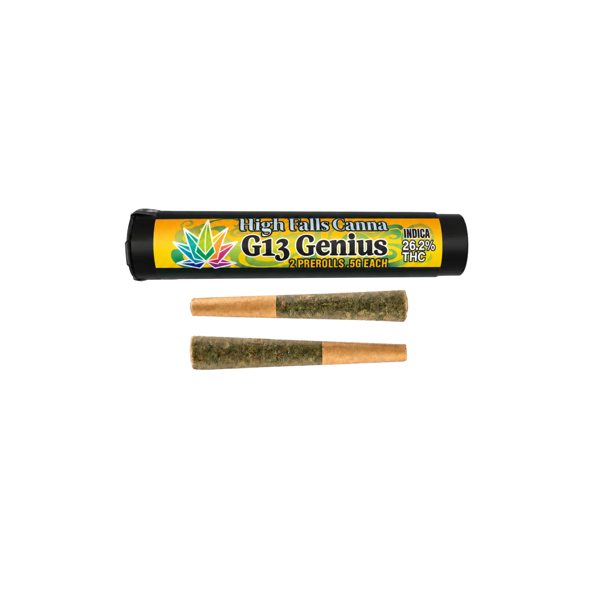 High Falls Canna - G13 Genius Pre-rolls 2pk - 1g