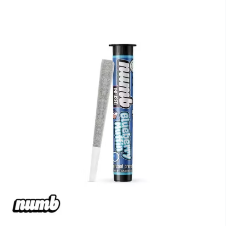 NUMB INFUSED PREROLL | BLUEBERRY MUFFIN