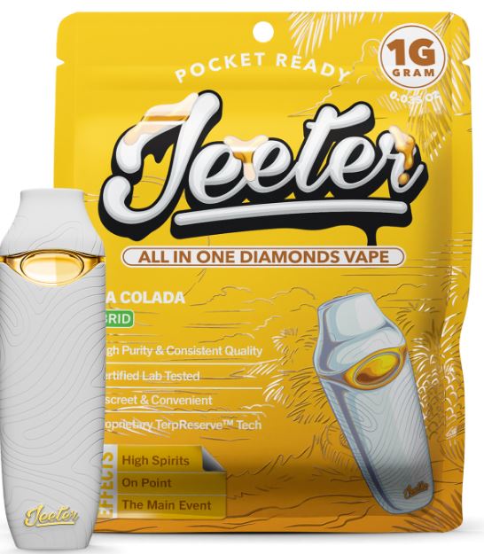 Disposable | Liquid Diamonds | Pina Colada | 1g | Jeeter