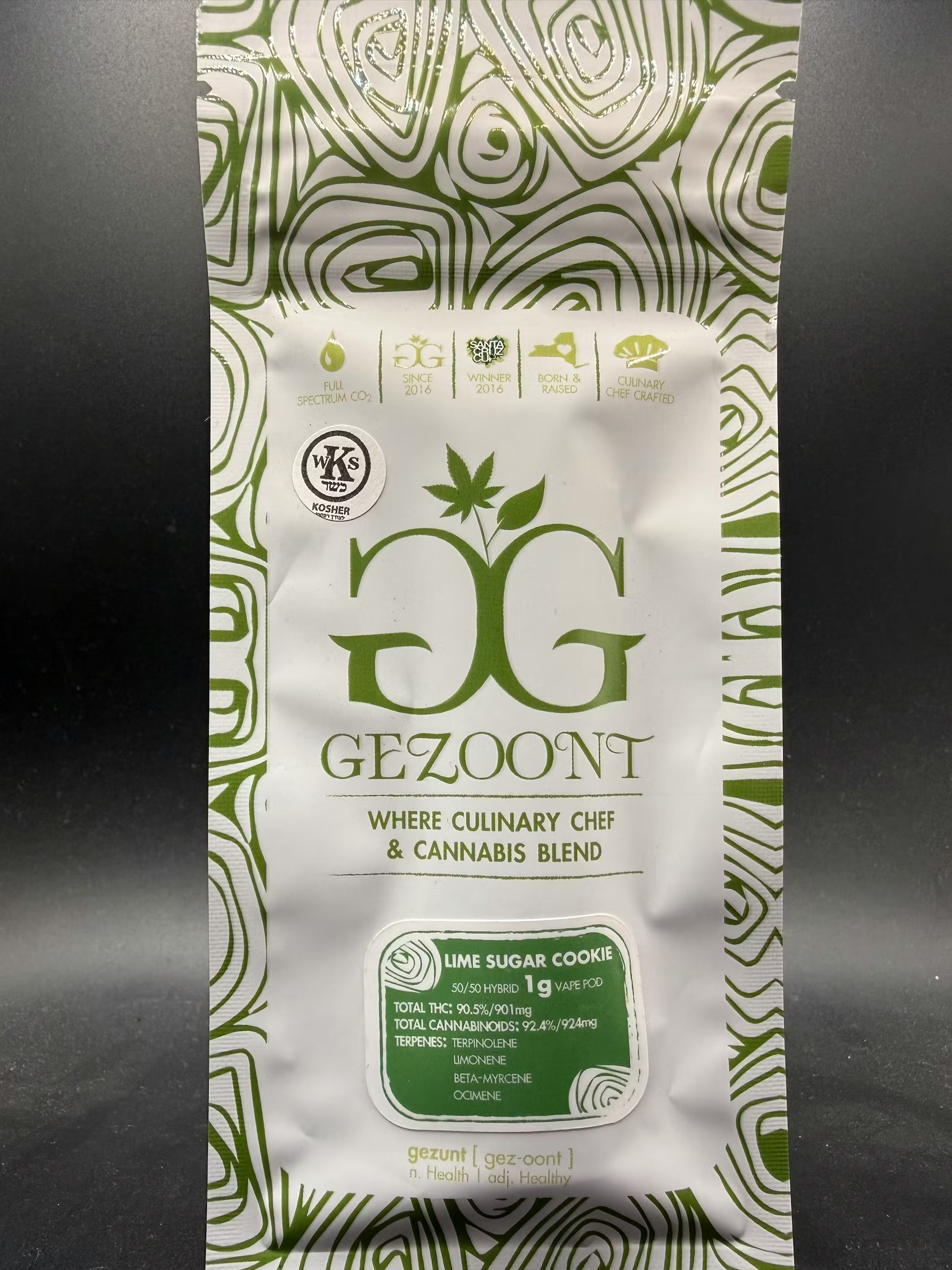 Gezoont | Lime Sugar Cookie | Vape | 1g