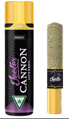 Jeeter Baby Cannons Indigo Live Resin Infused Preroll 1.3G