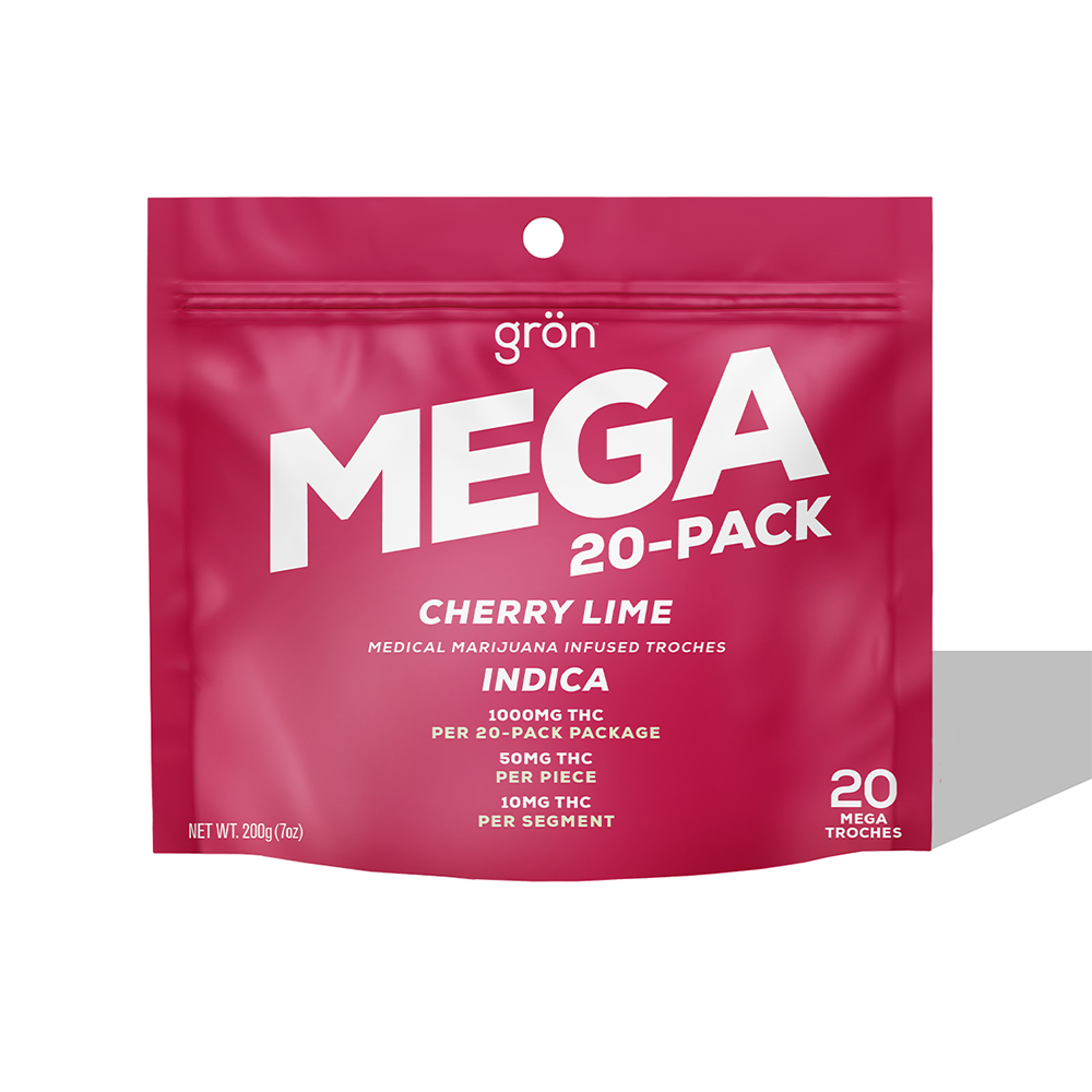 Cherry Lime Troches 50mg/20pk (1000mg)