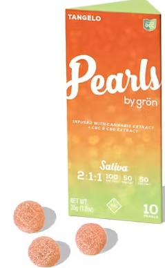 Tangelo [S] - 100MG 2:1:1 CBG:CBC Gummies 10PK