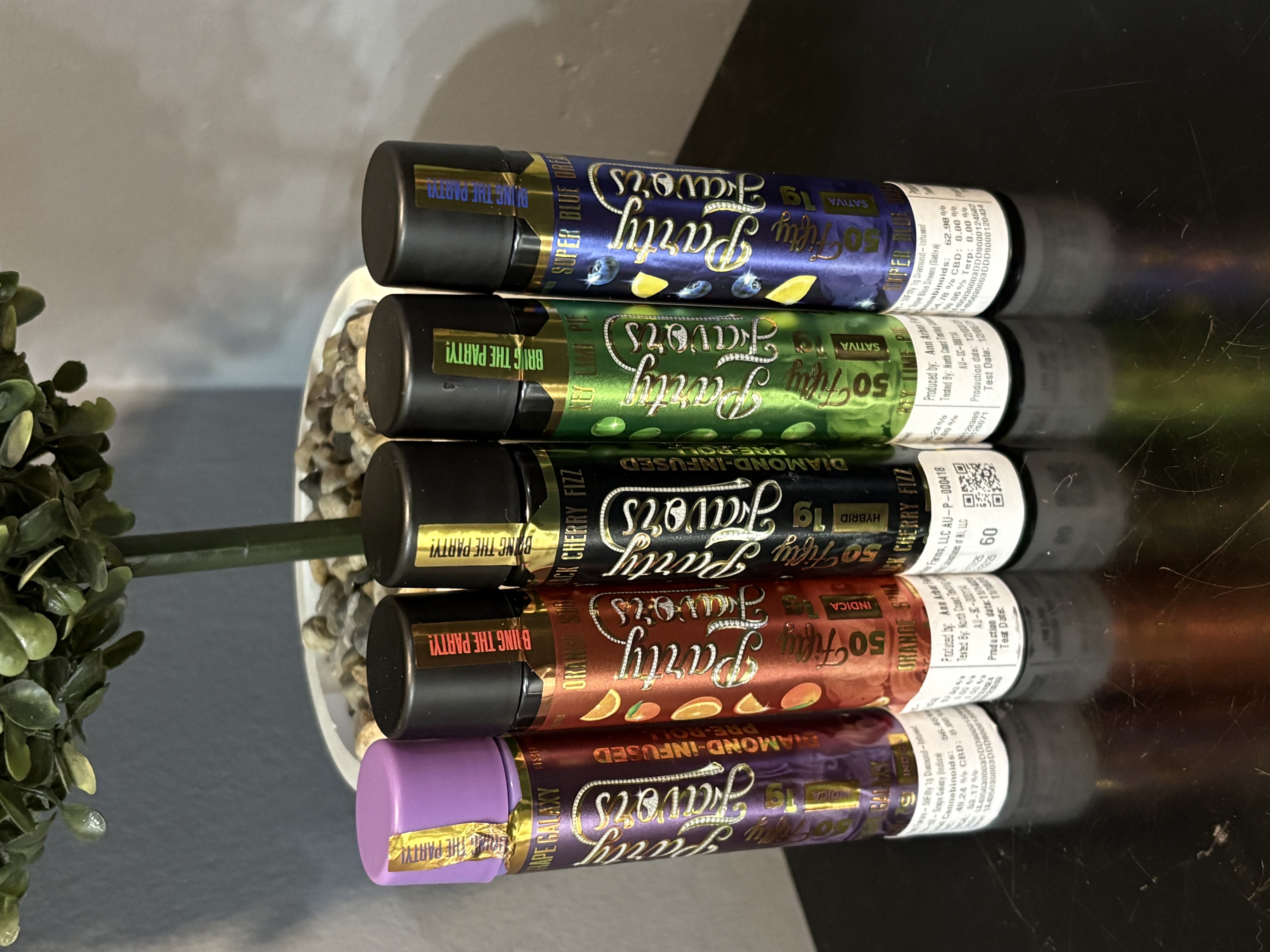 50Fifty Diamond Infused Pre-Roll Grape Galaxy