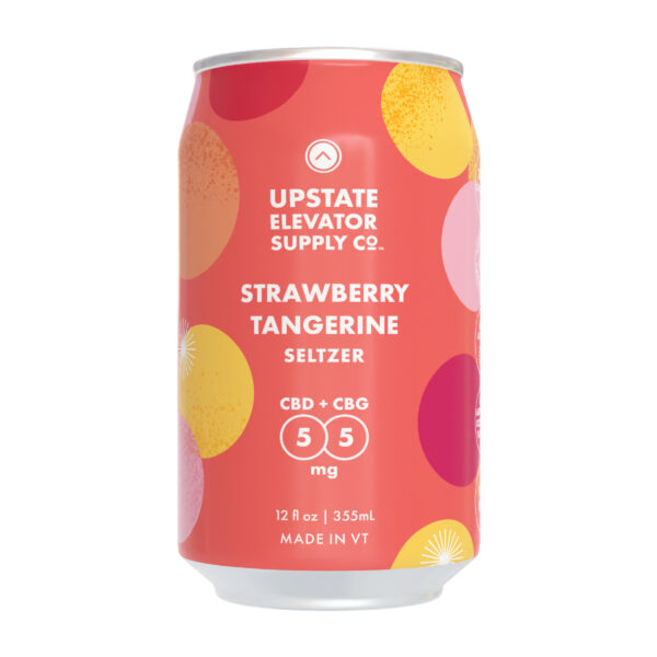 Upstate | CBD+CBG Strawberry Tangerine Seltzer