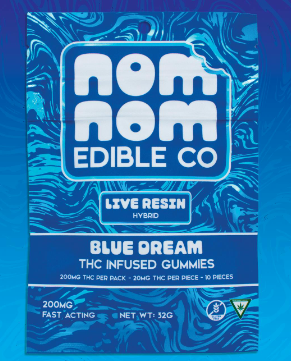 Nom Nom - Blue Dream Gummies 200mg