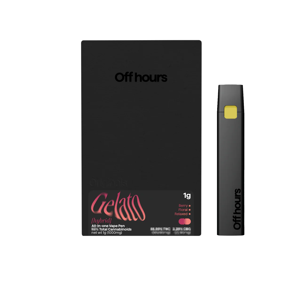 Off Hours | Gelato | All-In-One Vape Pen