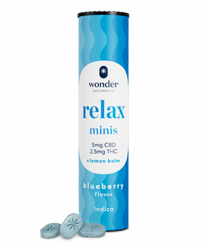 Relax Blueberry Mints 40pk Thc