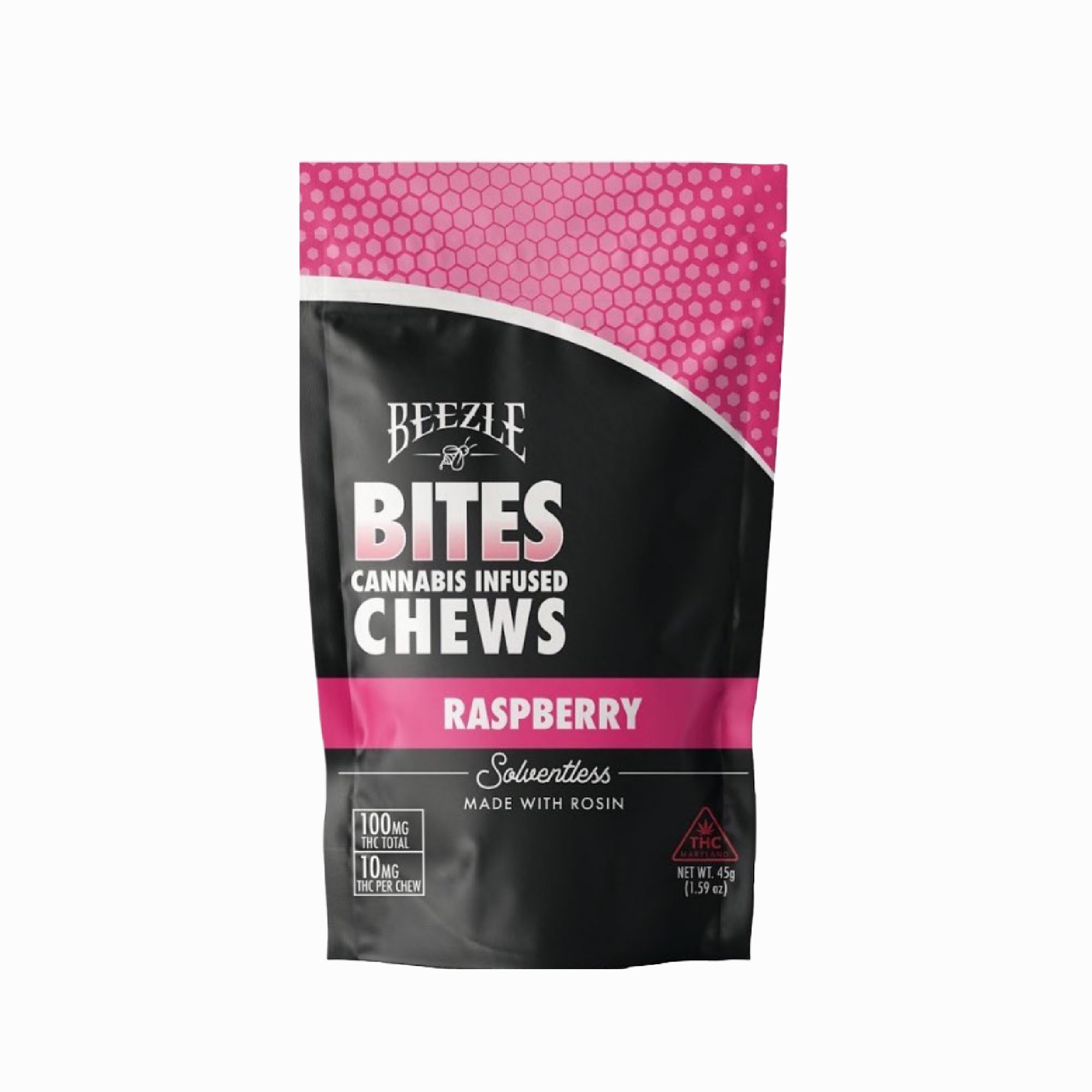 Rosin Bites 100mg 10ct Raspberry