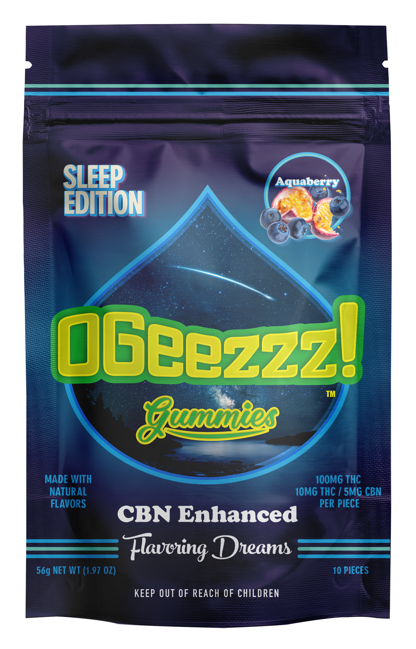 OGZ: Sleep Edition 100mg THC | 50 mg CBN