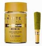 Mitten Extracts - Maui Pineapple - 5 x .7g Infused Prerolls