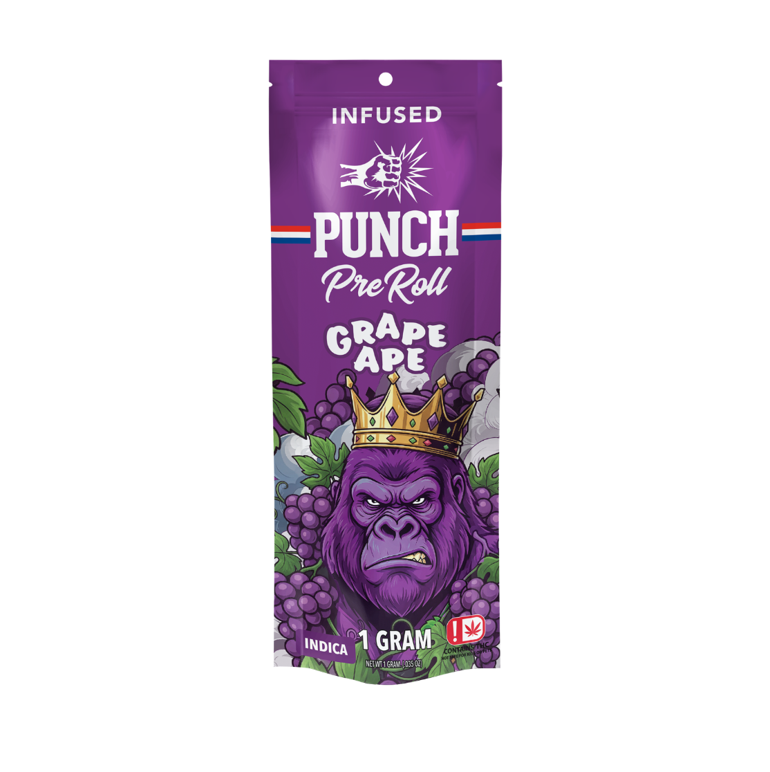 Grape Ape Infused Pre-Roll (1g)