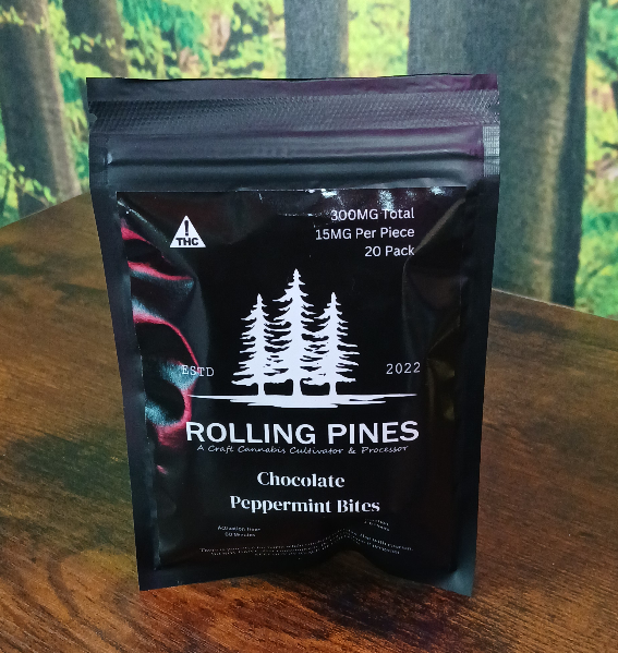 Chocolate Peppermint Bites 300mg