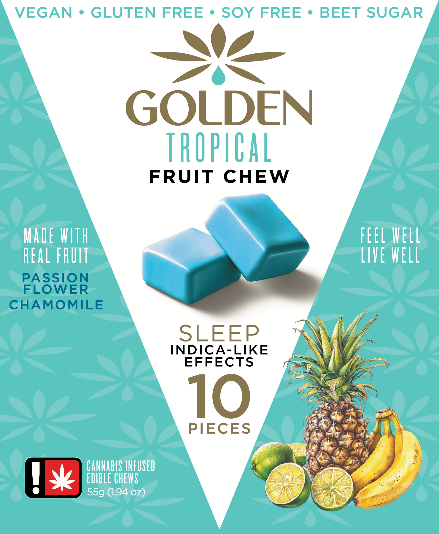 Golden: Tropical Fruit Chew