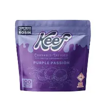 (06462) KEEF 100mg Purple Passion Gummies