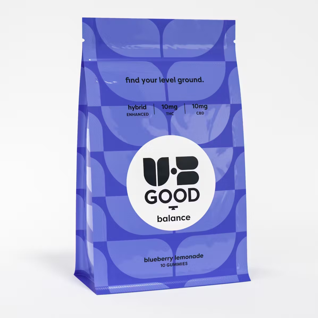 Gummy Blueberry Lemonade 1:1 Balance | 110mg, 10pc