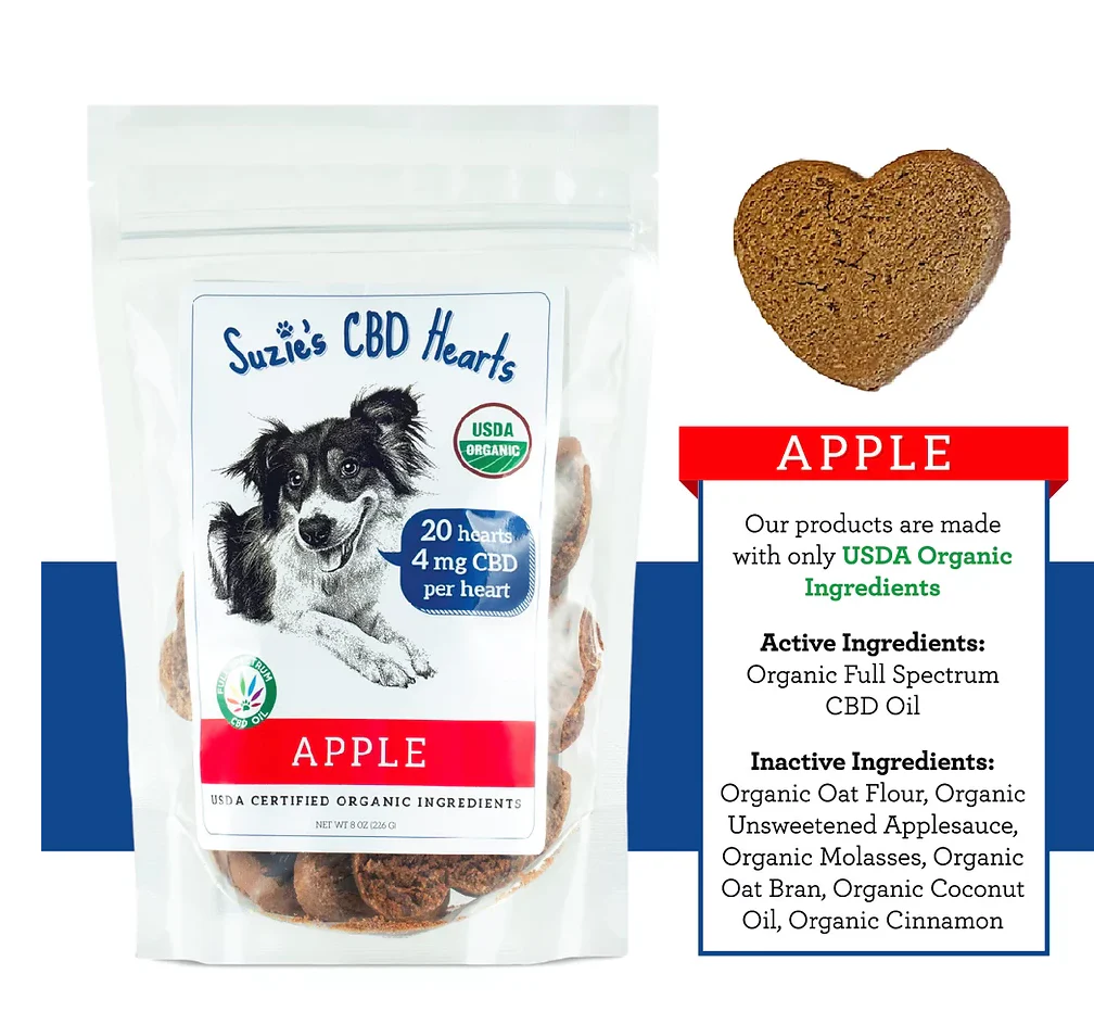 Suzie Cbd Hearts Apple 8oz