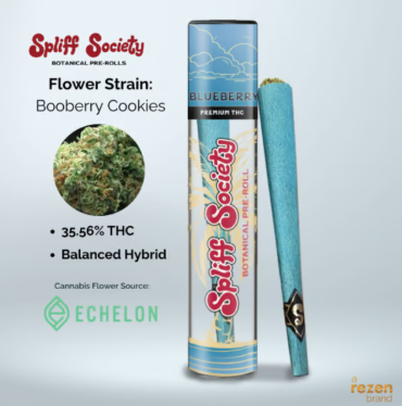 Spliff Society Infused Pre Roll - Blueberry