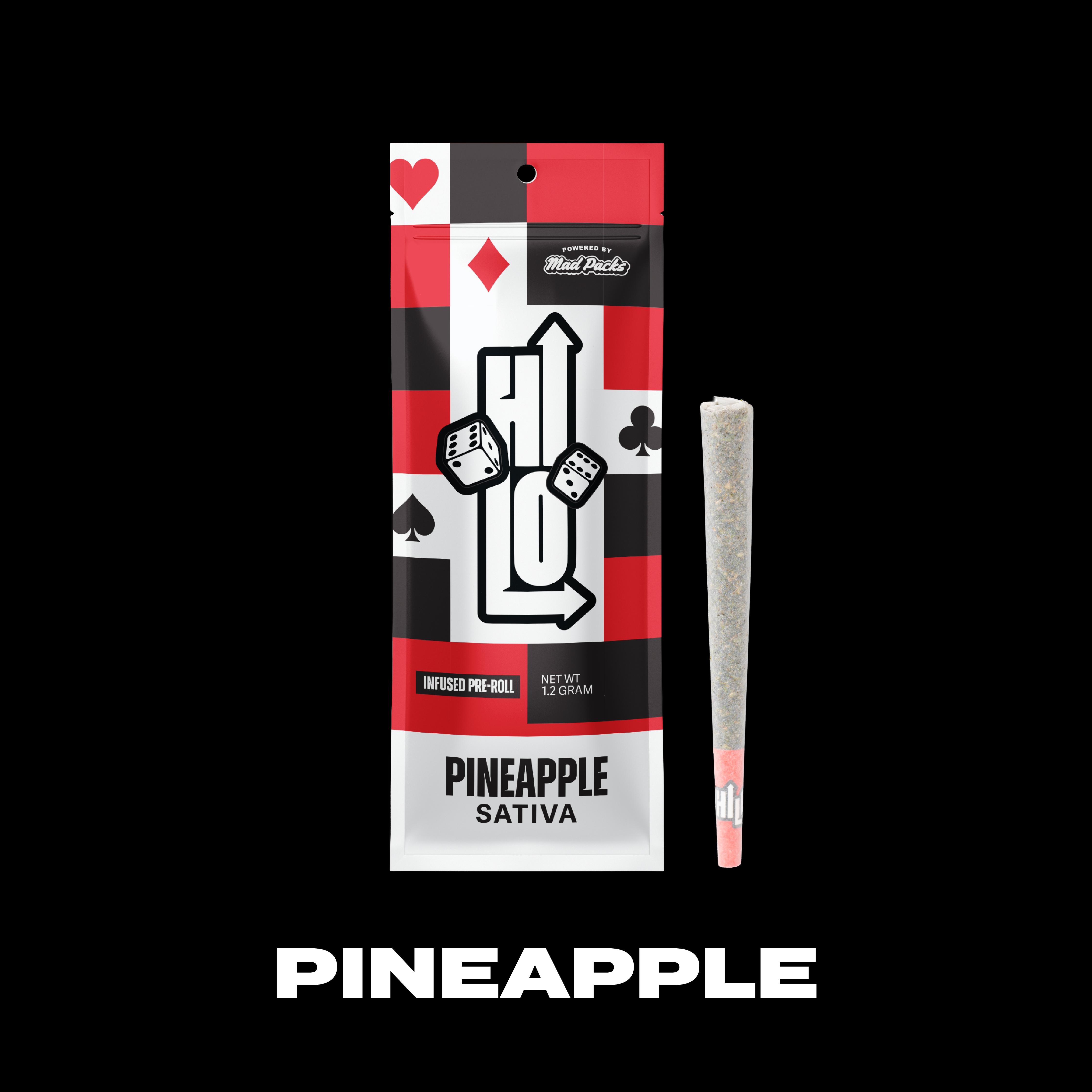 Hi-Lo  | 1.2g Infused Preroll | Pineapple
