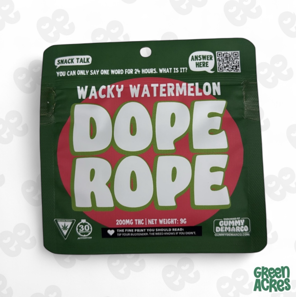 Wacky Watermelon 200MG Gummy