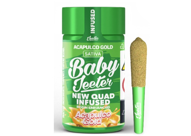Jeeter - Acapulco Gold Quad Infused Preroll 5pk - 2.5g