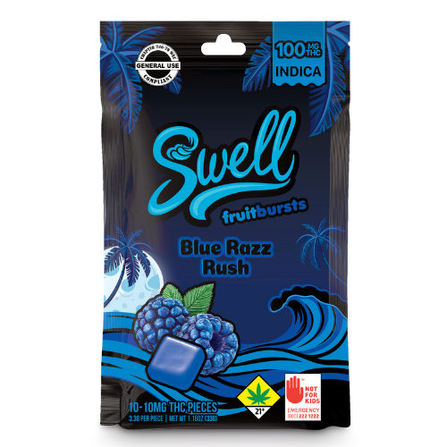 Blue Razz Rush Indica FruitBursts