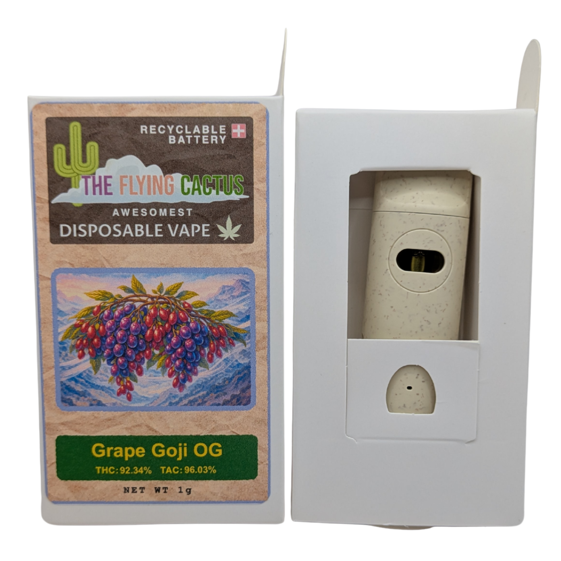 Grape Goji Disposable Distillate Vaporizer