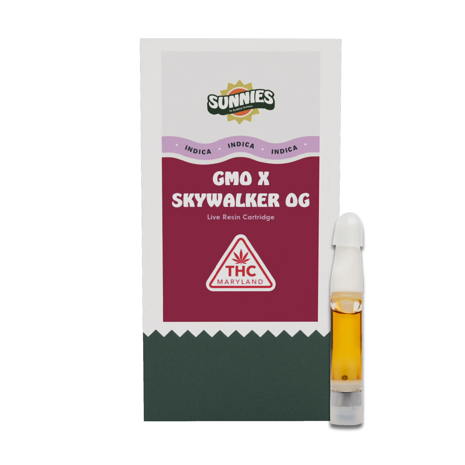 GMO x Skywalker OG Live Resin Cartridge 0.5g