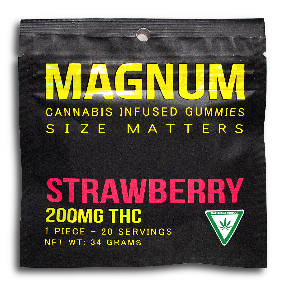 Magnum | Strawberry | 200mg Edible
