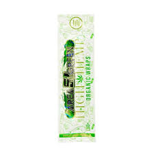 High Hemp Organic Wraps - Area 51 Green Apple - 2ct