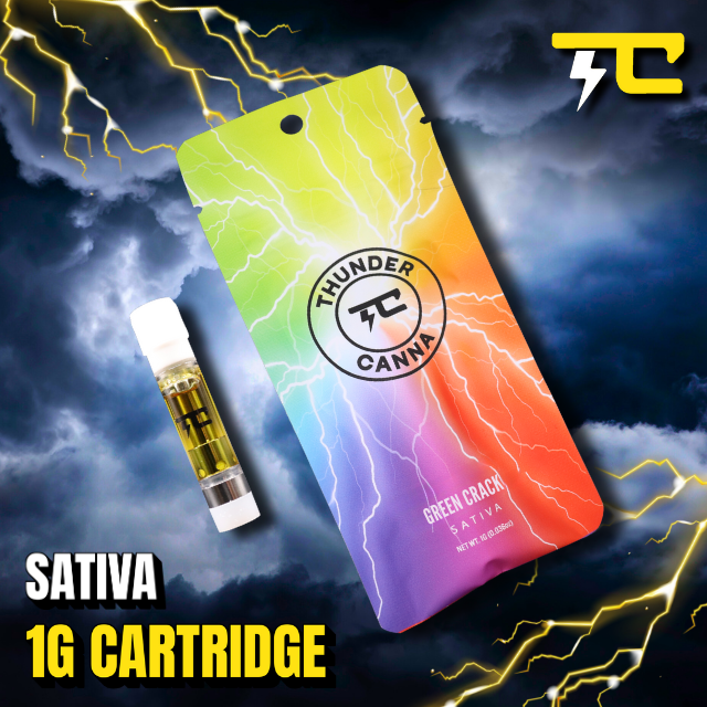 Thunder Canna Carts Green Crack