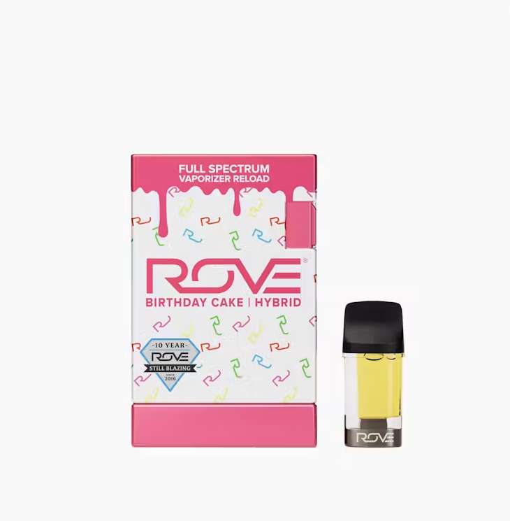 ROVE Live Resin Diamond Reload 1000mg: Birthday Cake