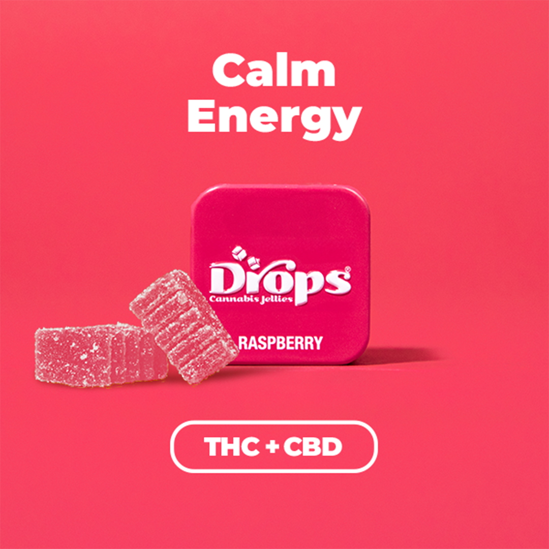 Raspberry 2-Piece [Calm Energy] (2:1) | 100mg
