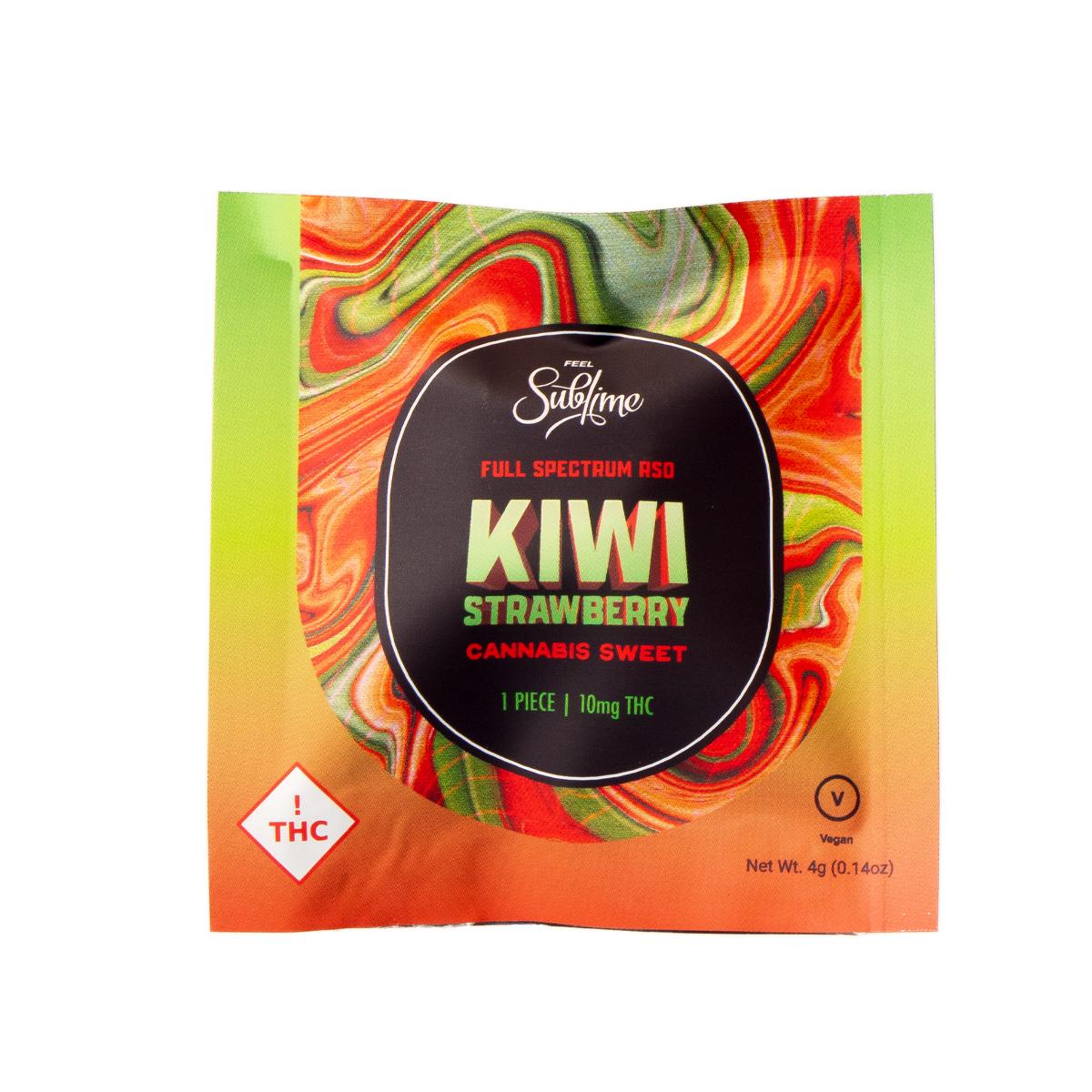 Kiwi Strawberry Hard Candy - Single - 10mg