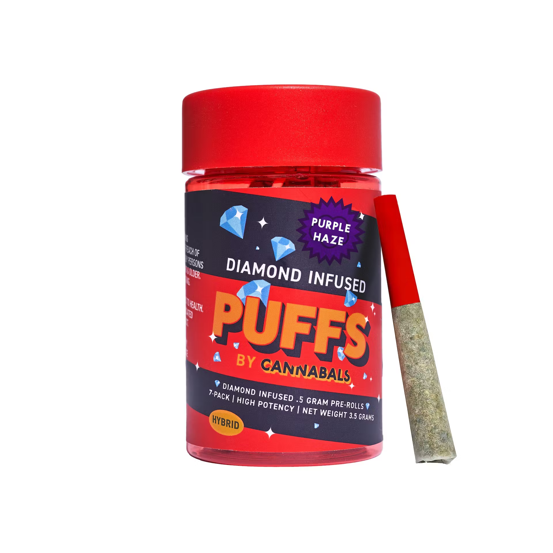 Puffs Pre-rolls - Purple Haze 7pk
