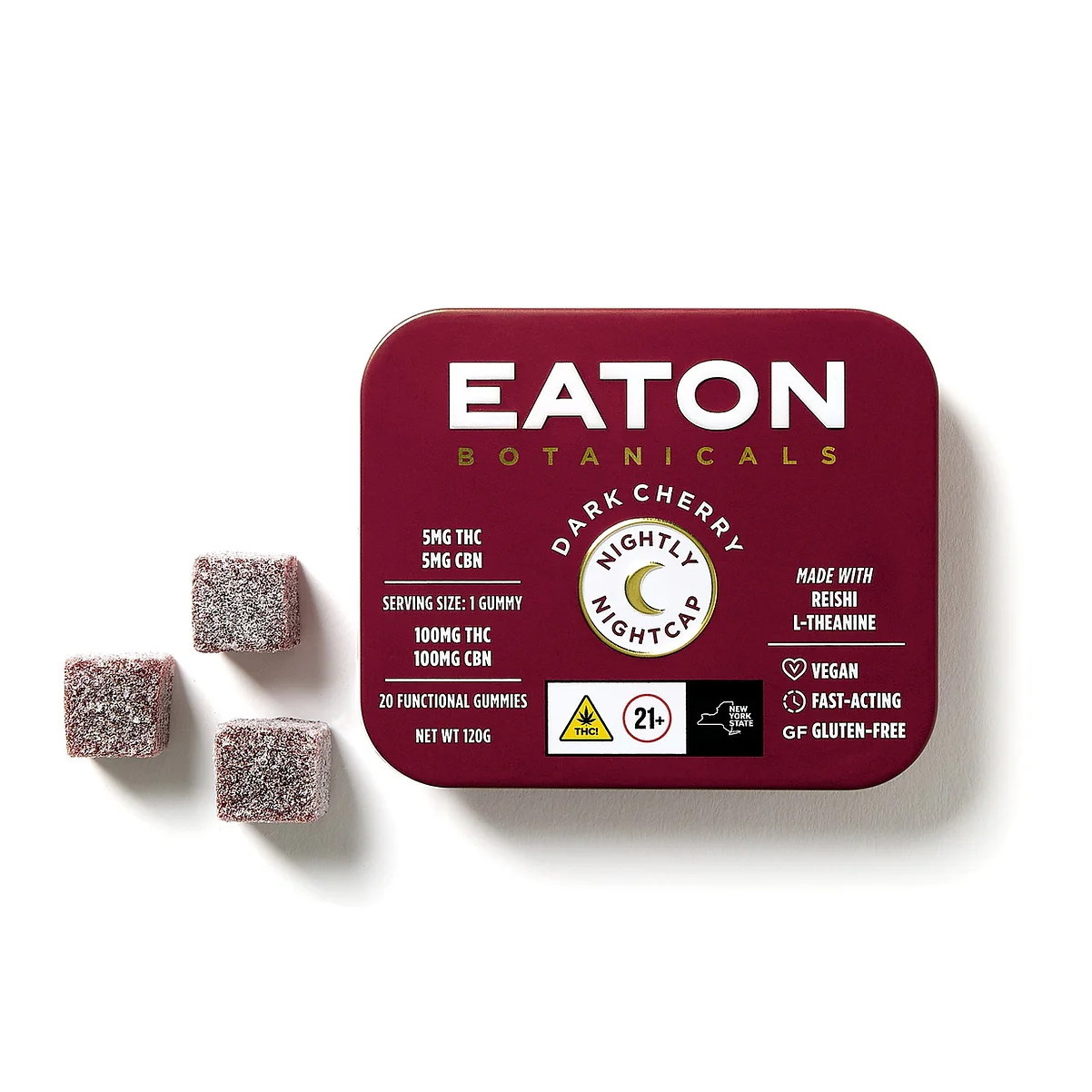 Gummies Nightcap Dark Cherry