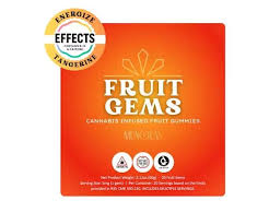Energize Tangerine Fruit Gems | 100mg product photo