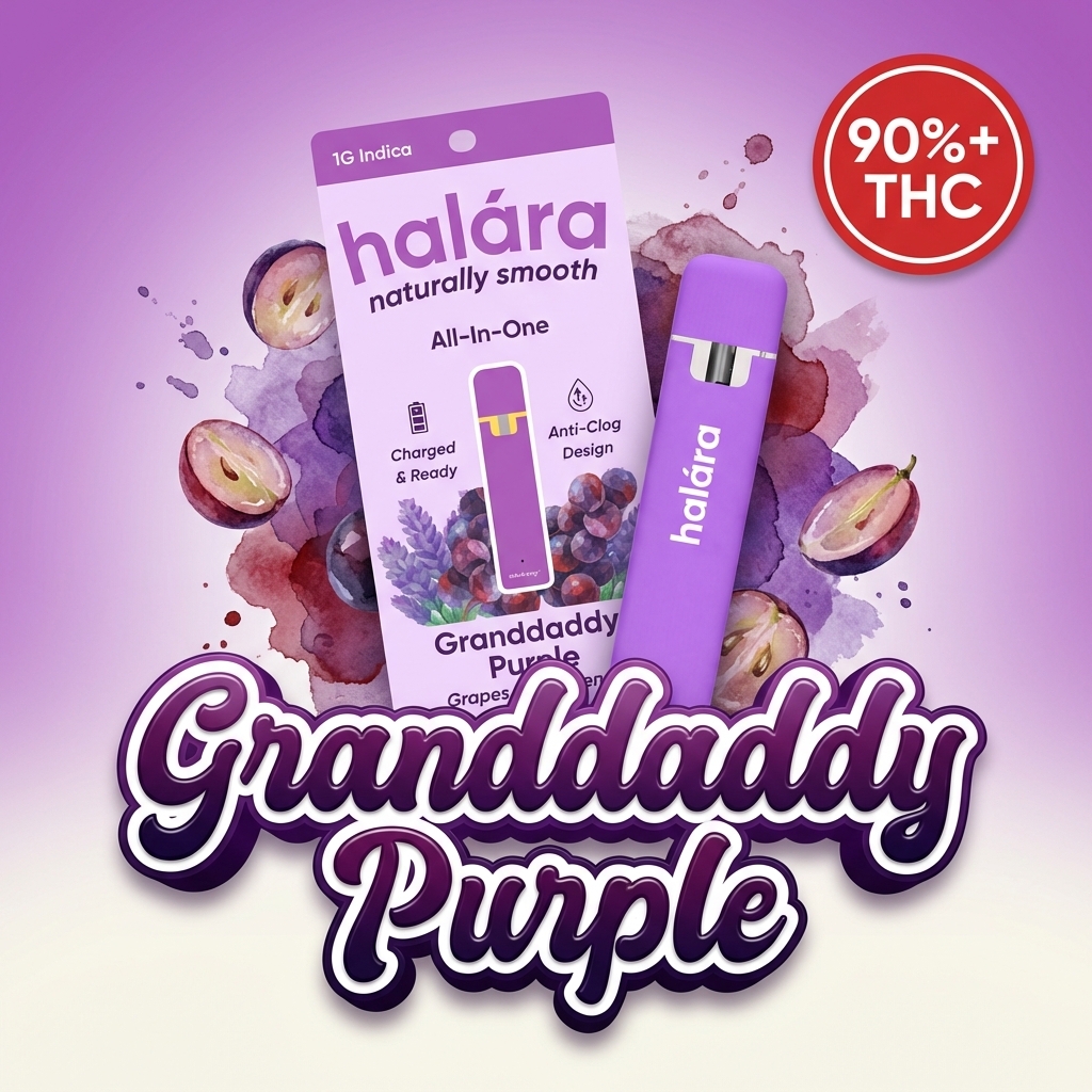 Granddaddy Purple - High THC All-in-One