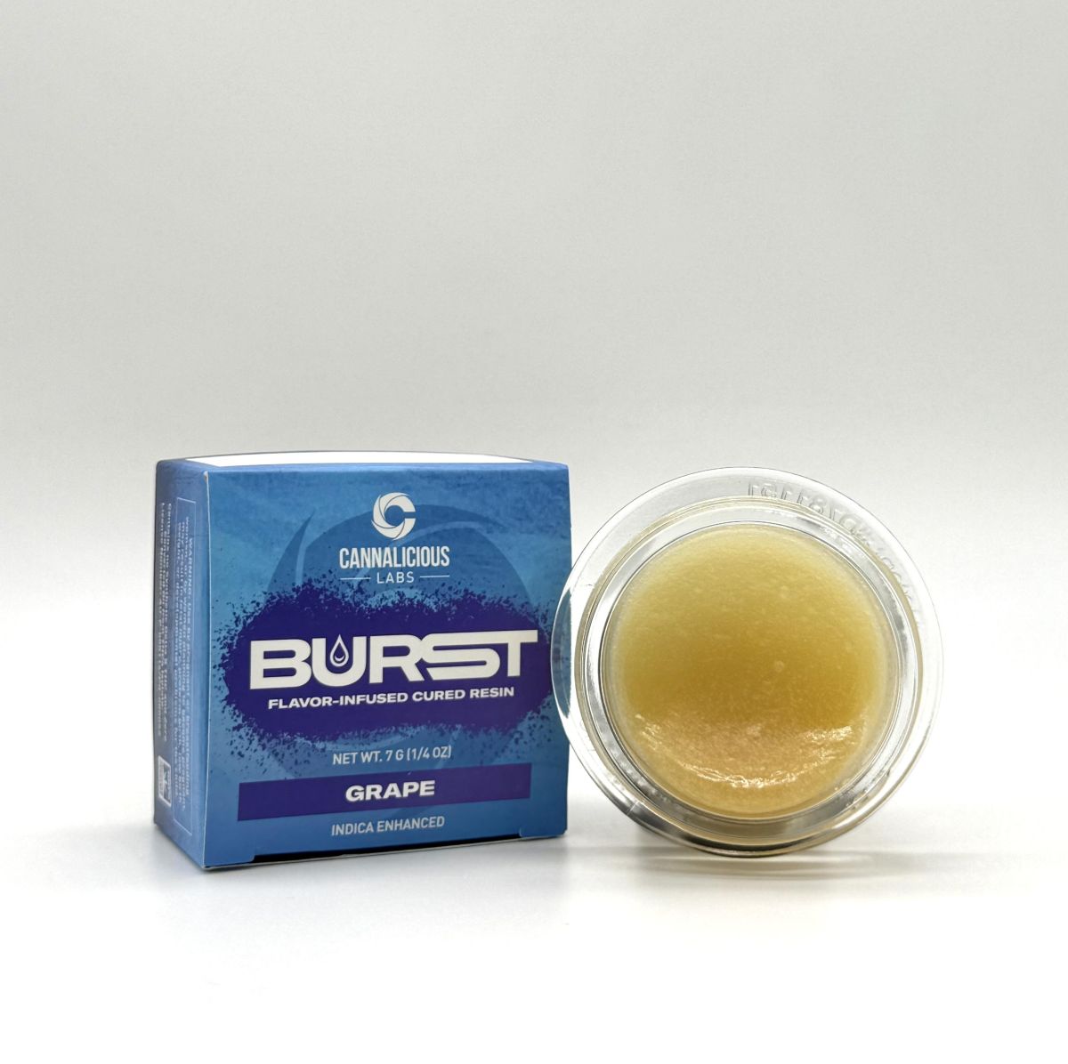 CANNALICIOUS - BURST -  GRAPE FLAVOR INFUSED CURED RESIN